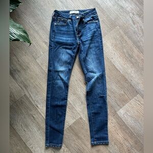 KanCan Blue Skinny Jeans Distressed Style